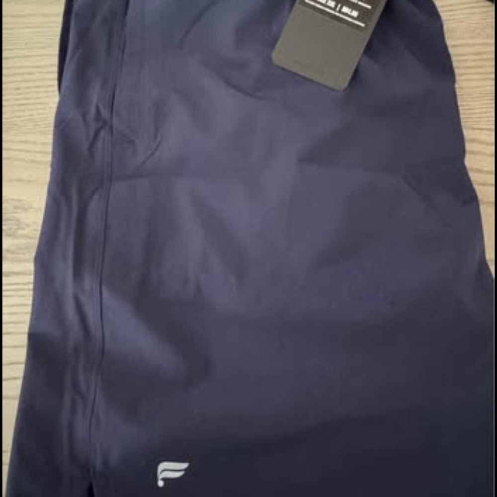 Navy Blue Athletic Shorts